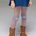 Wholesale Winter Baby Girl Skinny Tight Warm Spotted Pnanelled Pants